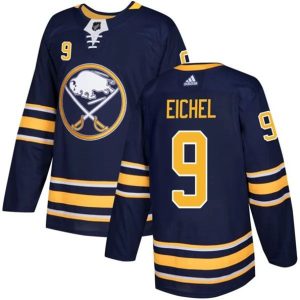 Boern-NHL-Buffalo-Sabres-Ishockey-Troeje-Jack-Eichel-9-Navy-Authentic