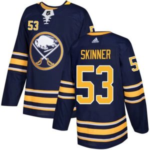 Boern-NHL-Buffalo-Sabres-Ishockey-Troeje-Jeff-Skinner-53-Navy-Authentic