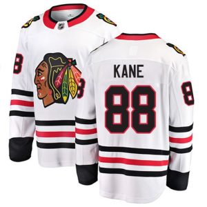 Boern-NHL-Chicago-Blackhawks-Ishockey-Troeje-Patrick-Kane-88-Breakaway-Hvid-Fanatics-Branded-Ude