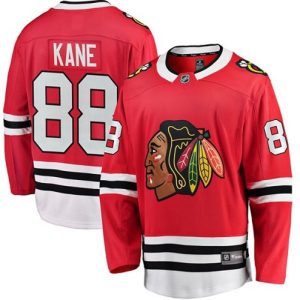 Boern-NHL-Chicago-Blackhawks-Ishockey-Troeje-Patrick-Kane-88-Breakaway-Roed-Fanatics-Branded-Hjemme
