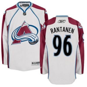 Boern-NHL-Colorado-Avalanche-Ishockey-Troeje-Mikko-Rantanen-96-Reebok-Hvid-Ude