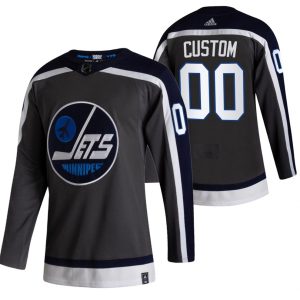 Boern-NHL-Custom-Winnipeg-Jets-Ishockey-Troeje-2021-Reverse-Retro-Authentic-Graa