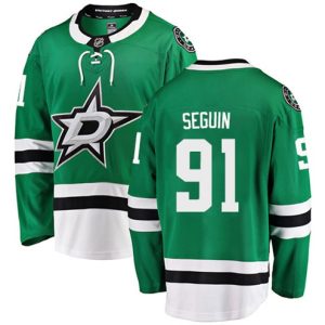 Boern-NHL-Dallas-Stars-Ishockey-Troeje-Tyler-Seguin-91-Breakaway-Groen-Fanatics-Branded-Hjemme