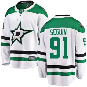 Boern-NHL-Dallas-Stars-Ishockey-Troeje-Tyler-Seguin-91-Breakaway-Hvid-Fanatics-Branded-Ude