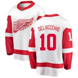Boern-NHL-Detroit-Red-Wings-Ishockey-Troeje-Alex-Delvecchio-10-Breakaway-Hvid-Fanatics-Branded-Ude