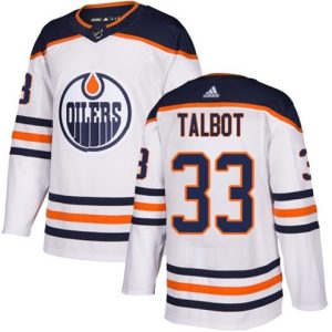 Boern-NHL-Edmonton-Oilers-Ishockey-Troeje-Cam-Talbot-33-Hvid