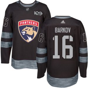 Boern-NHL-Florida-Panthers-Ishockey-Troeje-Aleksander-Barkov-16-Authentic-Sort-1917-2017-100th-Anniversary