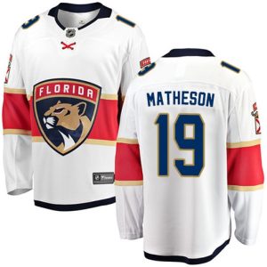 Boern-NHL-Florida-Panthers-Ishockey-Troeje-Michael-Matheson-19-Breakaway-Hvid-Fanatics-Branded-Ude