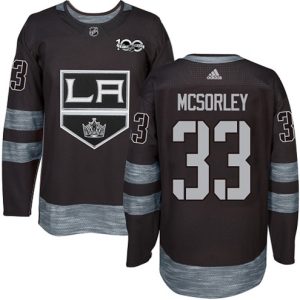 Boern-NHL-Los-Angeles-Kings-Ishockey-Troeje-Marty-Mcsorley-33-Authentic-Sort-1917-2017-100th-Anniversary