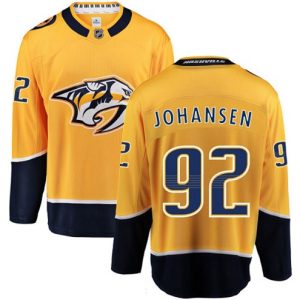 Boern-NHL-Nashville-Predators-Ishockey-Troeje-Ryan-Johansen-92-Breakaway-Guld-Fanatics-Branded-Hjemme