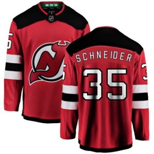 Boern-NHL-New-Jersey-Devils-Ishockey-Troeje-Cory-Schneider-35-Breakaway-Roed-Fanatics-Branded-Hjemme