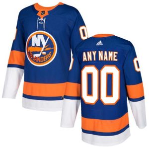 Boern-NHL-New-York-Islanders-Ishockey-Troeje-Customized-Hjemme-Royal-Blaa-Authentic