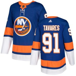 Boern-NHL-New-York-Islanders-Ishockey-Troeje-John-Tavares-91-Authentic-Royal-Blaa-Hjemme