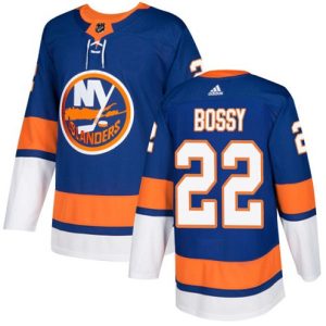 Boern-NHL-New-York-Islanders-Ishockey-Troeje-Mike-Bossy-22-Authentic-Royal-Blaa-Hjemme