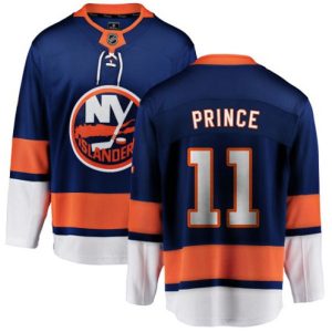 Boern-NHL-New-York-Islanders-Ishockey-Troeje-Shane-Prince-11-Breakaway-Royal-Blaa-Fanatics-Branded-Hjemme