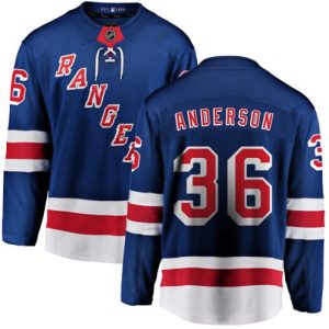 Boern-NHL-New-York-Rangers-Ishockey-Troeje-Glenn-Anderson-36-Breakaway-Royal-Blaa-Fanatics-Branded-Hjemme
