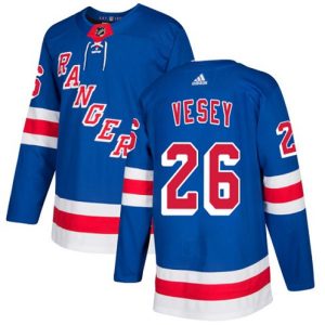 Boern-NHL-New-York-Rangers-Ishockey-Troeje-Jimmy-Vesey-26-Authentic-Royal-Blaa-Hjemme