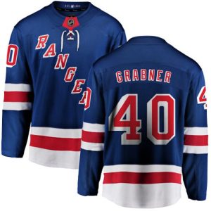Boern-NHL-New-York-Rangers-Ishockey-Troeje-Michael-Grabner-40-Breakaway-Royal-Blaa-Fanatics-Branded-Hjemme
