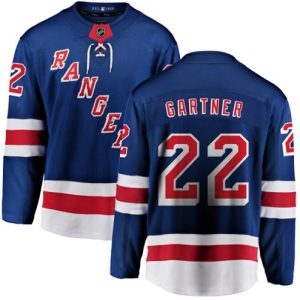 Boern-NHL-New-York-Rangers-Ishockey-Troeje-Mike-Gartner-22-Breakaway-Royal-Blaa-Fanatics-Branded-Hjemme