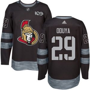 Boern-NHL-Ottawa-Senators-Ishockey-Troeje-Johnny-Oduya-29-Authentic-Sort-1917-2017-100th-Anniversary