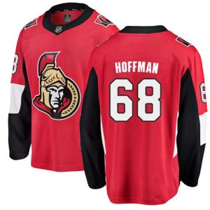 Boern-NHL-Ottawa-Senators-Ishockey-Troeje-Mike-Hoffman-68-Breakaway-Roed-Fanatics-Branded-Hjemme