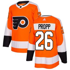 Boern-NHL-Philadelphia-Flyers-Ishockey-Troeje-Brian-Propp-26-Authentic-Orange-Hjemme