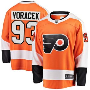 Boern-NHL-Philadelphia-Flyers-Ishockey-Troeje-Jakub-Voracek-93-Breakaway-Orange-Fanatics-Branded-Hjemme
