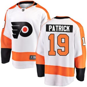 Boern-NHL-Philadelphia-Flyers-Ishockey-Troeje-Nolan-Patrick-19-Breakaway-Hvid-Fanatics-Branded-Ude
