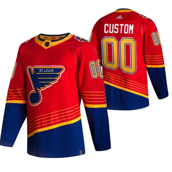 Boern-NHL-St.-Louis-Blues-Ishockey-Troeje-2021-Reverse-Retro-Special-Edition-Authentic-Roed-Custom