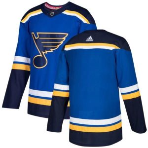 Boern-NHL-St.-Louis-Blues-Ishockey-Troeje-Blank-Blaa-Authentic