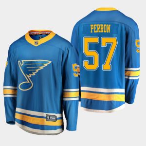 Boern-NHL-St.-Louis-Blues-Ishockey-Troeje-David-Perron-57-Alternate-Breakaway-Player-Fanatics-Branded-Blaa