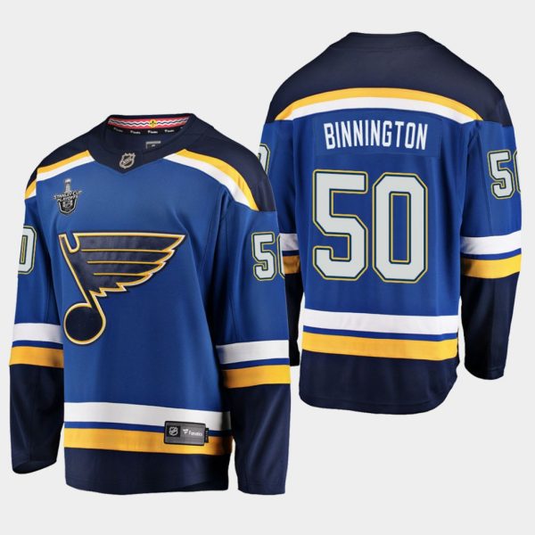 Boern-NHL-St.-Louis-Blues-Ishockey-Troeje-Jordan-Binnington-50-2019-Stanley-Cup-Playoffs-Breakaway-Player-Blaa