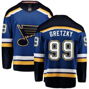 Boern-NHL-St.-Louis-Blues-Ishockey-Troeje-Wayne-Gretzky-99-Breakaway-Royal-Blaa-Fanatics-Branded-Hjemme