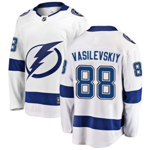 Boern-NHL-Tampa-Bay-Lightning-Ishockey-Troeje-Andrei-Vasilevskiy-88-Breakaway-Hvid-Fanatics-Branded-Ude