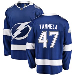 Boern-NHL-Tampa-Bay-Lightning-Ishockey-Troeje-Jonne-Tammela-47-Breakaway-Royal-Blaa-Fanatics-Branded-Hjemme