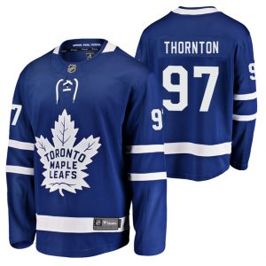 Boern-NHL-Toronto-Maple-Leafs-Ishockey-Troeje-Joe-Thornton-91-2020-21-Blaa-Hjemme-Jumbo-Joe
