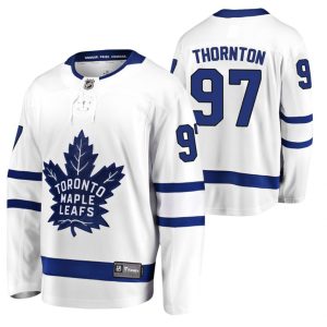 Boern-NHL-Toronto-Maple-Leafs-Ishockey-Troeje-Joe-Thornton-91-2020-21-Hvid-Ude-Jumbo-Joe
