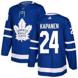 Boern-NHL-Toronto-Maple-Leafs-Ishockey-Troeje-Kasperi-Kapanen-24-Authentic-Royal-Blaa-Hjemme