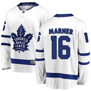 Boern-NHL-Toronto-Maple-Leafs-Ishockey-Troeje-Mitchell-Marner-16-Breakaway-Hvid-Fanatics-Branded-Ude