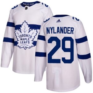 Boern-NHL-Toronto-Maple-Leafs-Ishockey-Troeje-William-Nylander-29-Authentic-Hvid-2018-Stadium-Series