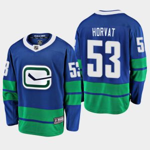 Boern-NHL-Vancouver-Canucks-Ishockey-Troeje-Bo-Horvat-53-2019-20-Alternate-Premier-Royal