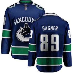 Boern-NHL-Vancouver-Canucks-Ishockey-Troeje-Sam-Gagner-89-Breakaway-Blaa-Fanatics-Branded-Hjemme