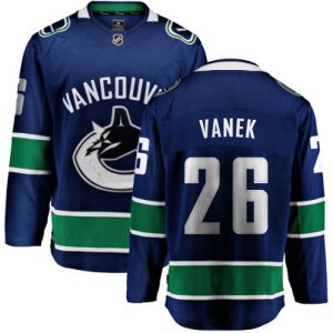 Boern-NHL-Vancouver-Canucks-Ishockey-Troeje-Thomas-Vanek-26-Breakaway-Blaa-Fanatics-Branded-Hjemme