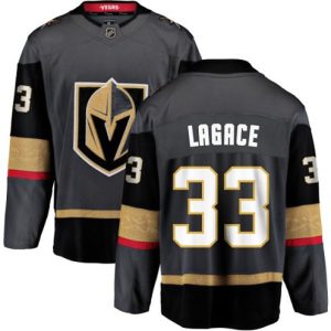 Boern-NHL-Vegas-Golden-Knights-Ishockey-Troeje-Maxime-Lagace-33-Breakaway-Sort-Fanatics-Branded-Hjemme