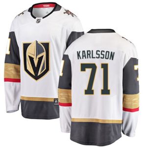 Boern-NHL-Vegas-Golden-Knights-Ishockey-Troeje-William-Karlsson-71-Breakaway-Hvid-Fanatics-Branded-Ude