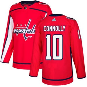 Boern-NHL-Washington-Capitals-Ishockey-Troeje-Brett-Connolly-10-Authentic-Roed-Hjemme