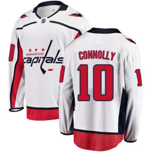 Boern-NHL-Washington-Capitals-Ishockey-Troeje-Brett-Connolly-10-Breakaway-Hvid-Fanatics-Branded-Ude