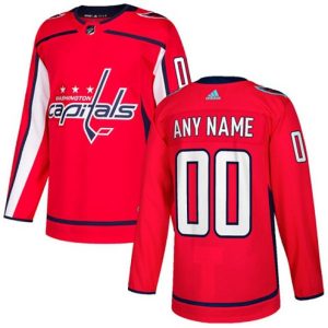 Boern-NHL-Washington-Capitals-Ishockey-Troeje-Customized-Hjemme-Roed-Authentic