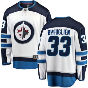 Boern-NHL-Winnipeg-Jets-Ishockey-Troeje-Dustin-Byfuglien-33-Breakaway-Hvid-Fanatics-Branded-Ude