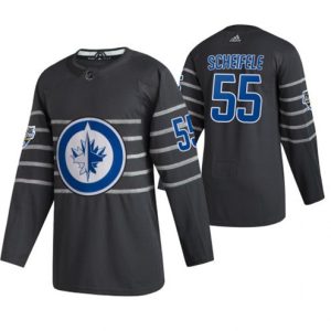 Boern-NHL-Winnipeg-Jets-Ishockey-Troeje-Mark-Scheifele-55-Graa-2020-All-Star